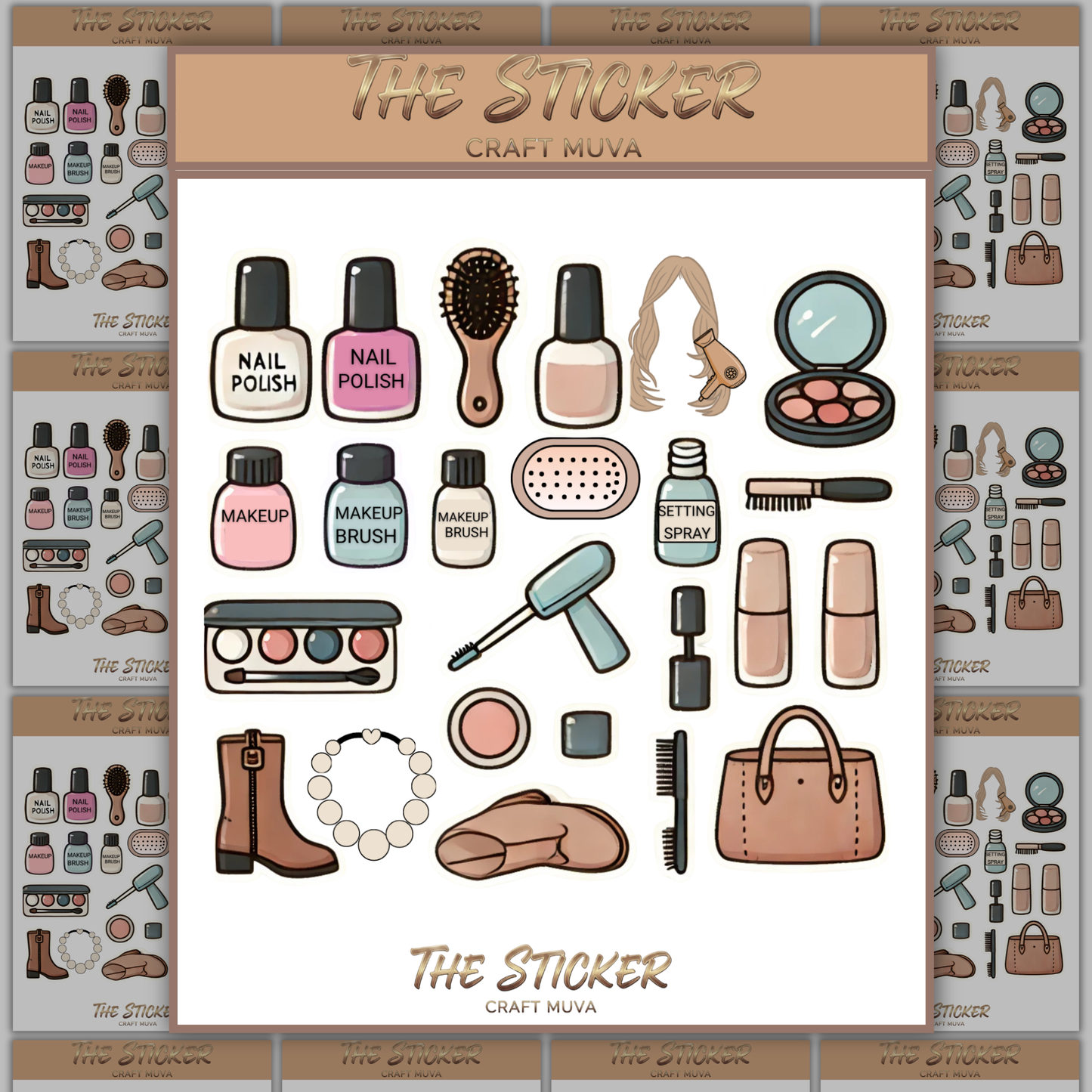 POLISHED SET PLANNER STICKERS