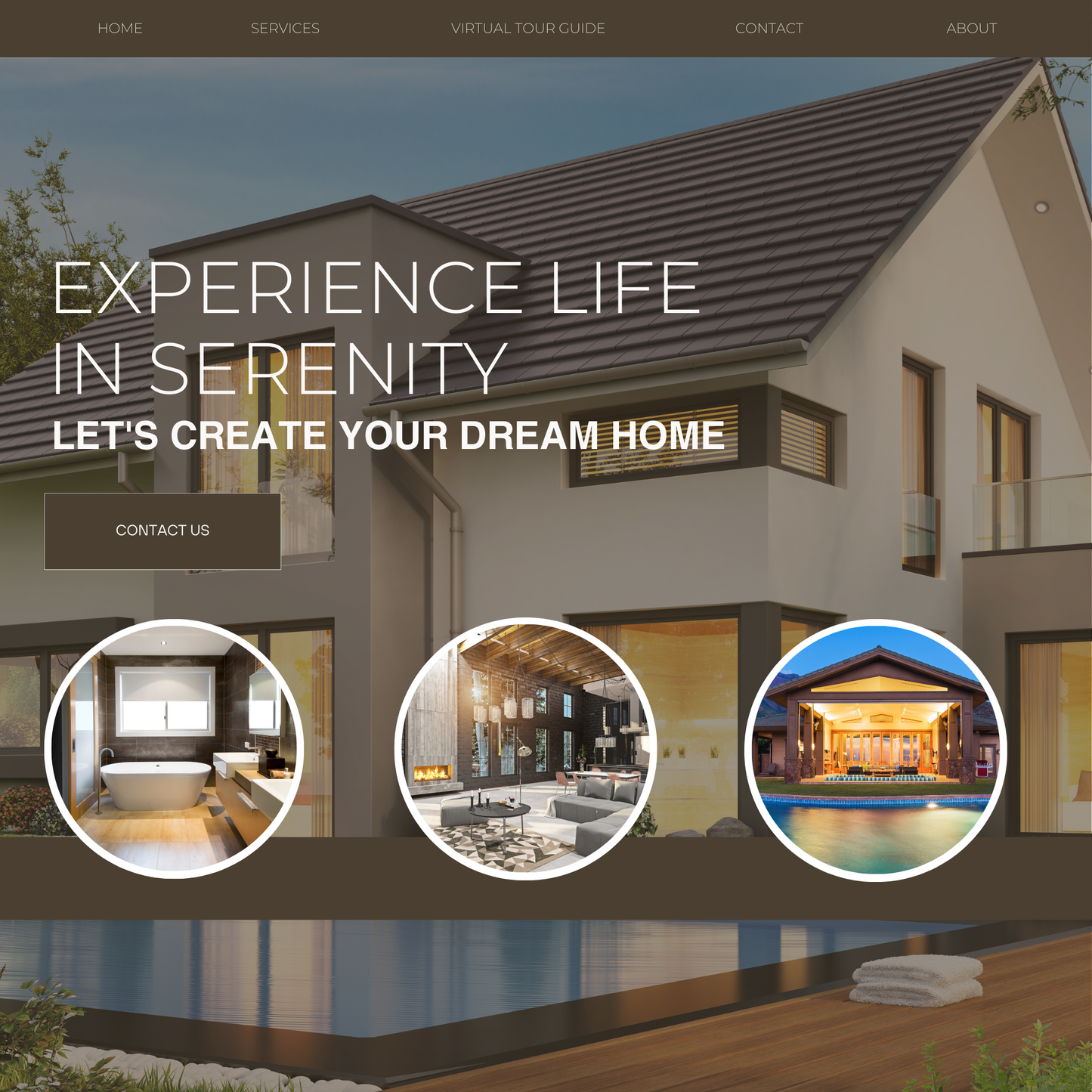 BROWN SUGAH REAL ESTATE CANVA WEBSITE