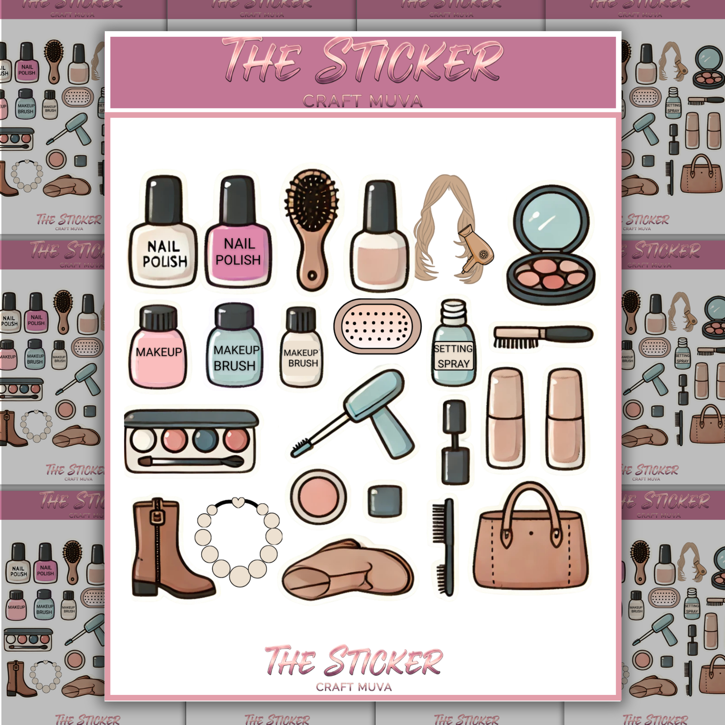 POLISHED SET PLANNER STICKERS