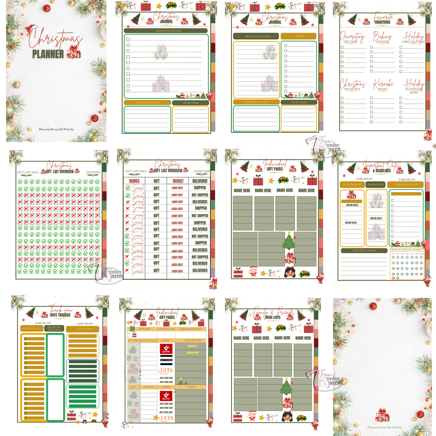 Christmas Digital Planner