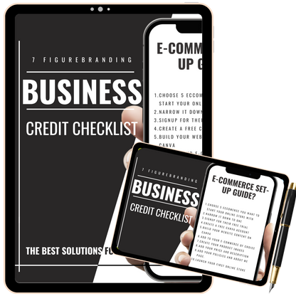 BUSINESS CREDIT CHECKLIST