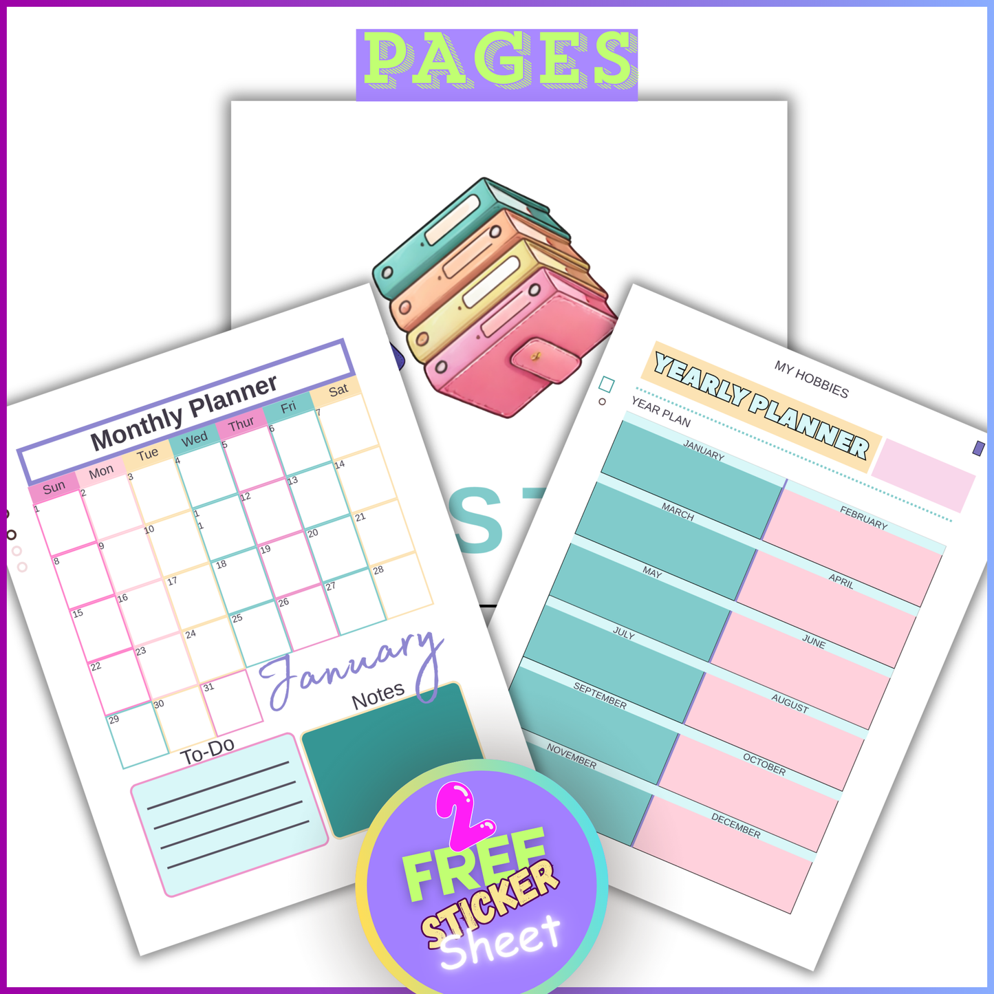 MY PASTEL PLANNER