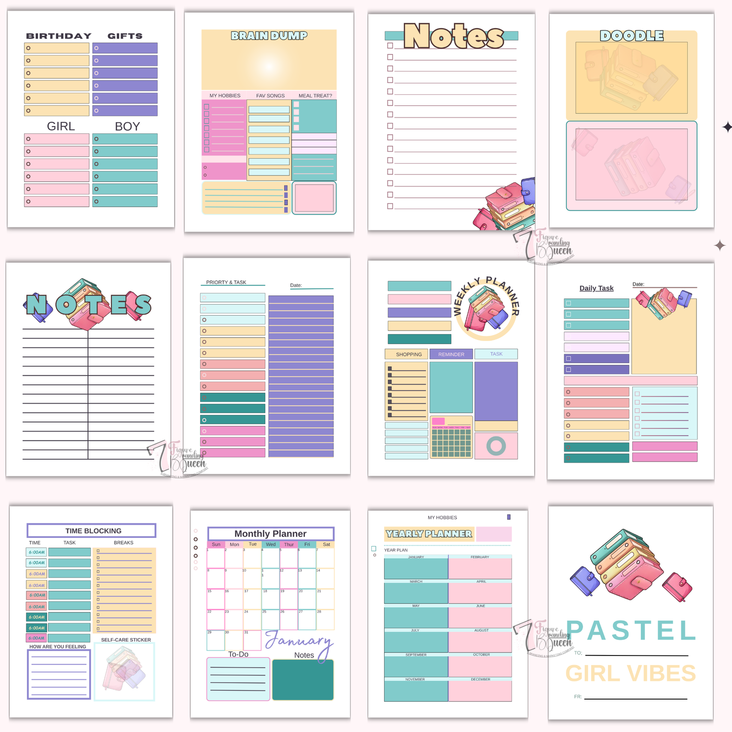 MY PASTEL PLANNER