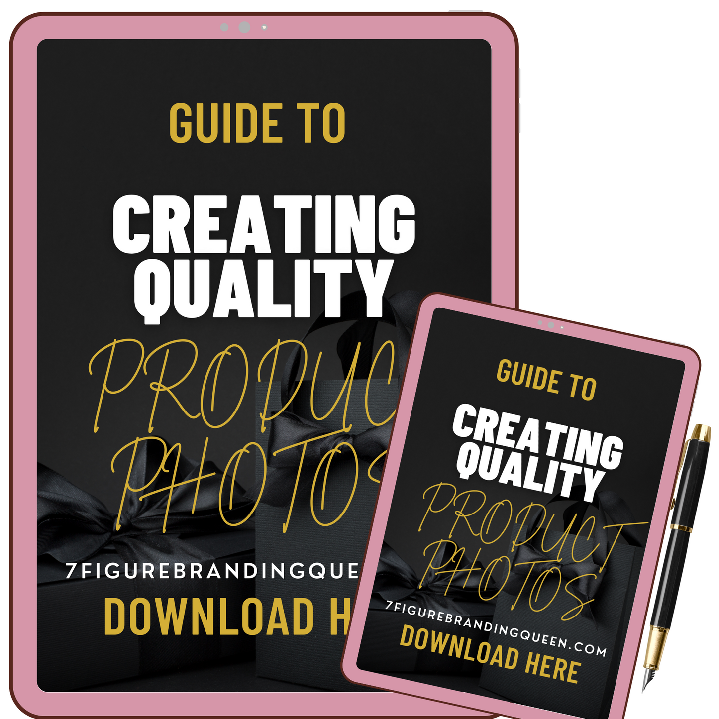 GUIDE TO CREATING QUALITY PRODUCT PHOTOS USING CANVA / IOS