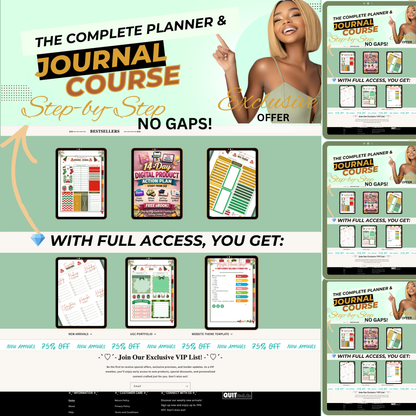 The Ultimate Canva Design Course | Planner & Journal 101 💖
