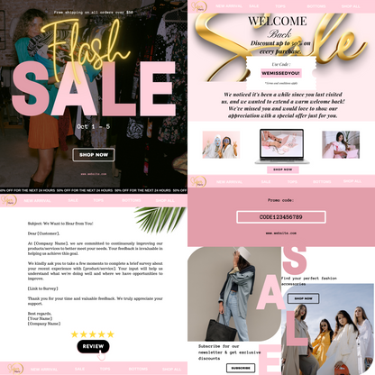 Welcome Email Series Templates