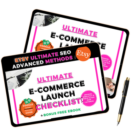 ULTIMATE E-COMMERCE WEBSITE LAUNCH CHECKLIST