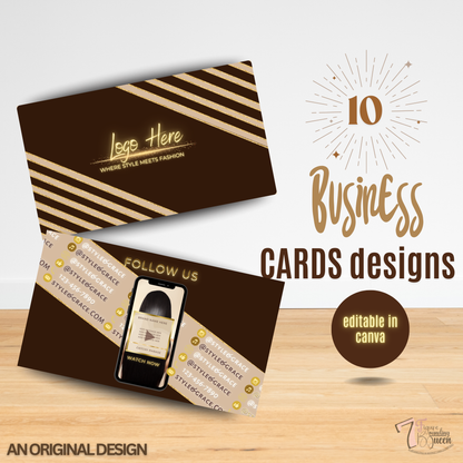 Golden Harmony Business Card