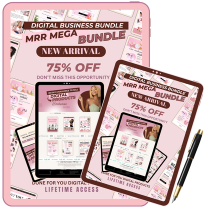 DIGITAL BUSINESS MRR/PLR BUNDLE KIT