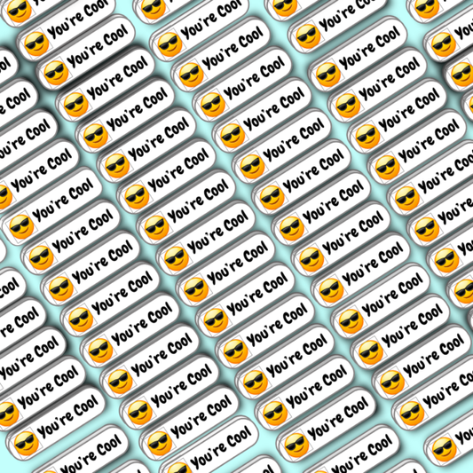 Cool Emoji Name Label