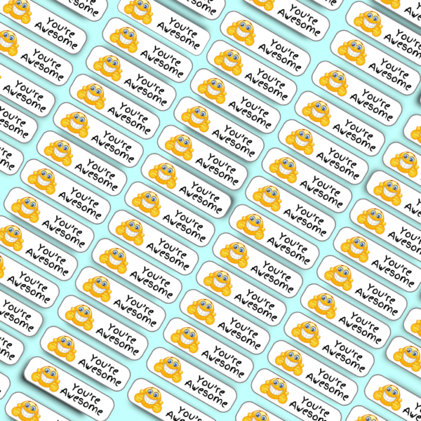 Awesome Emoji Name Labels