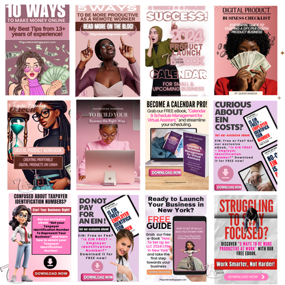 35 Vibrant E-book Template Covers