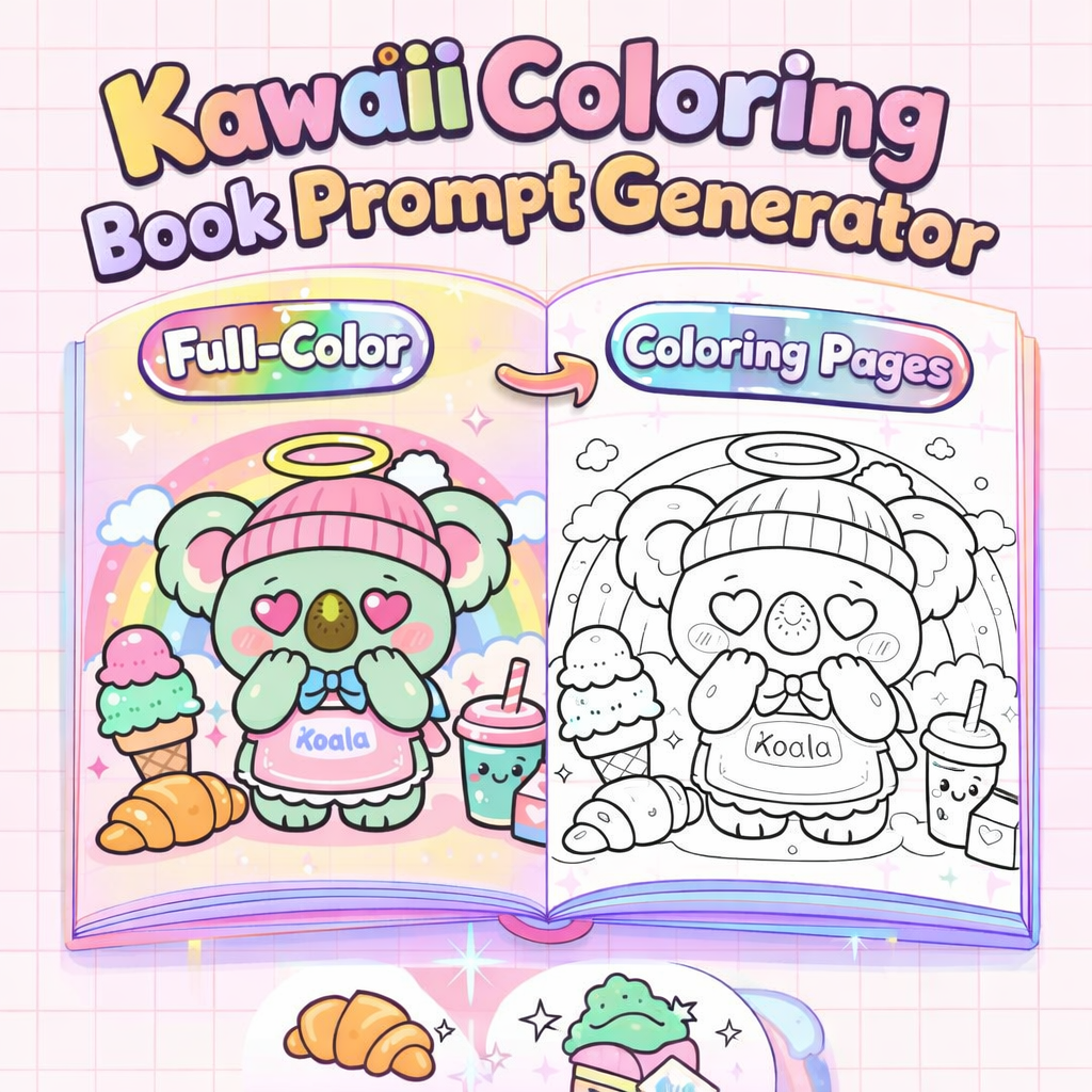 💖 Kawaii Prompt Generator 2 in 1