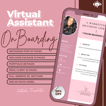 Virtual Assistant Client Onboarding Template Bundle Kit