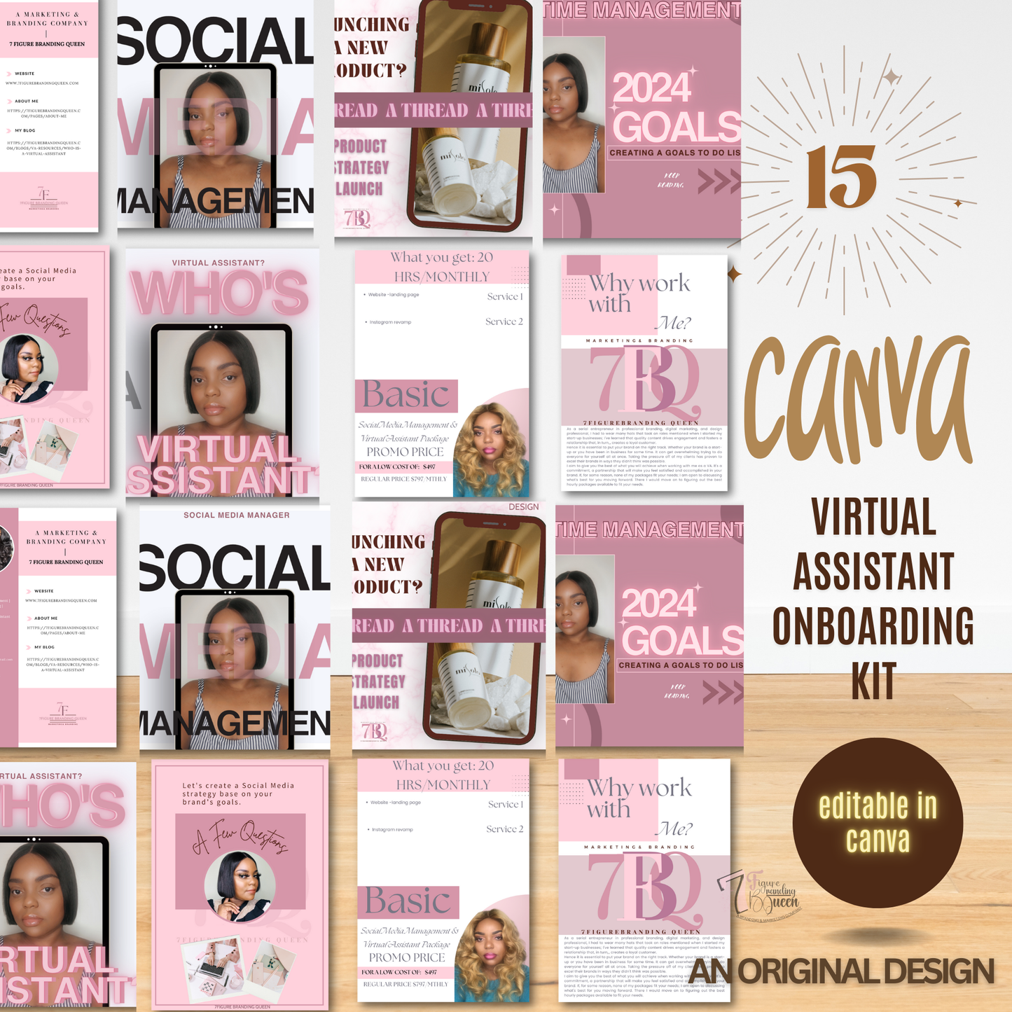 Virtual Assistant Client Onboarding Template Bundle Kit