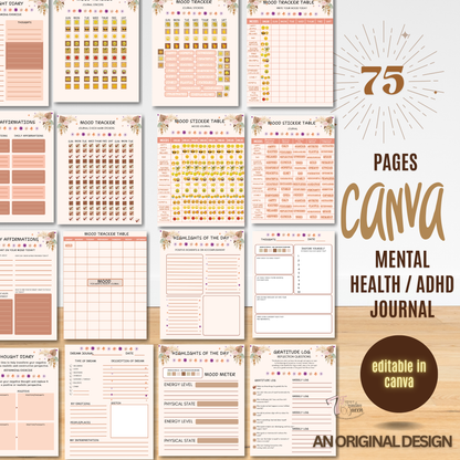 Mental Health Digital Planner