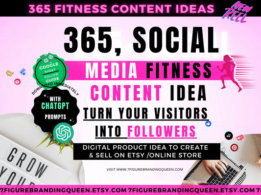 365 SOCIAL MEDIA FITNESS CONTENT IDEA