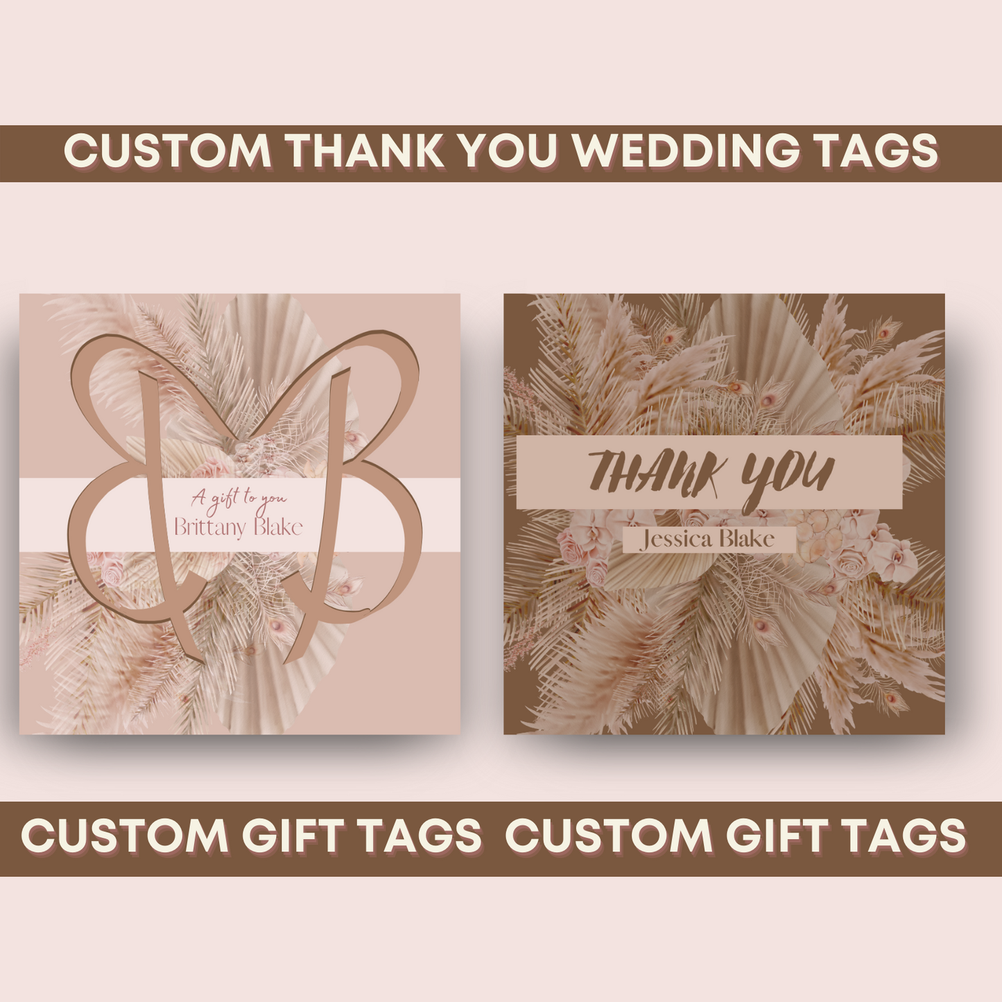 6 CUSTOM GIFT TAG DESIGNS