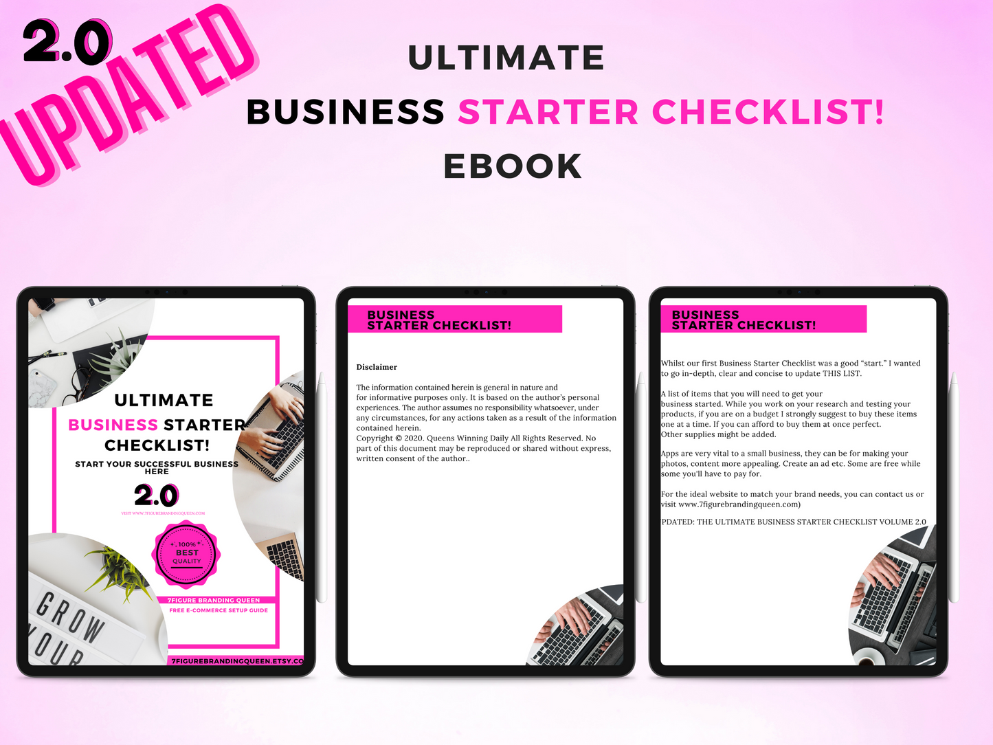 Ultimate Business Starter Checklist 2.0