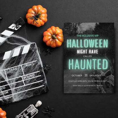 Haunted Halloween Invitation