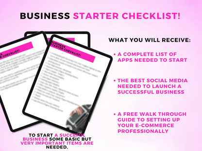 Ultimate Business Starter Checklist 2.0